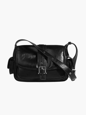 Sac bandoulière camel vue ensemble ciel