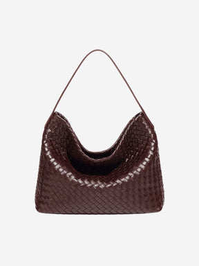 Sac fourre-tout en cuir végétal marron élégant zeste