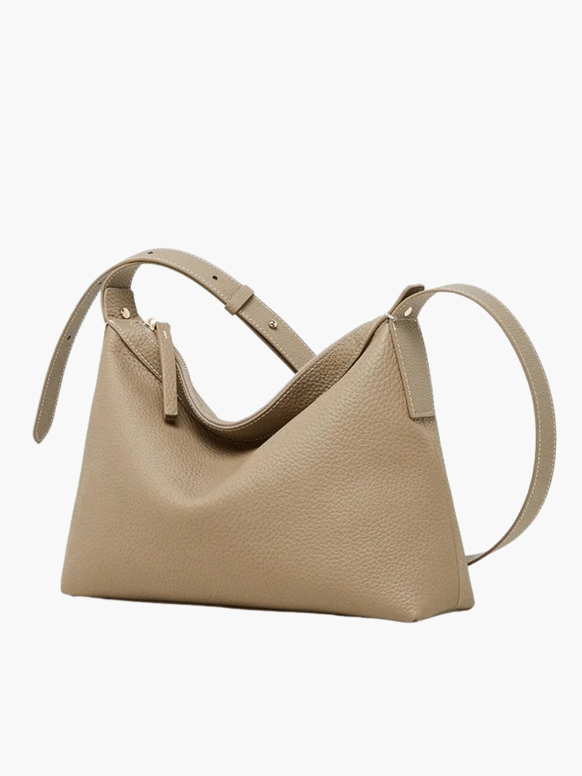 Détail bandoulière sac hobo pluie