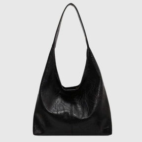 Sac hobo cuir vintage vue avant soleil