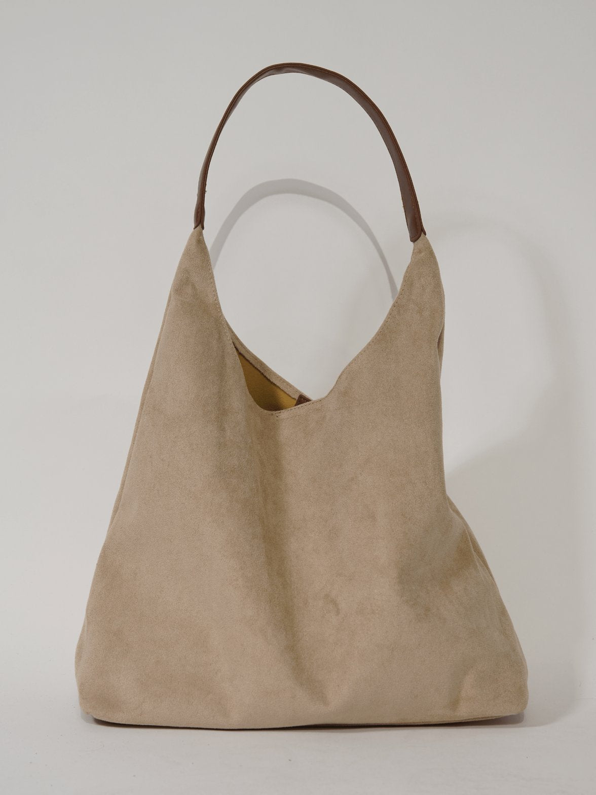 Grand Sac Hobo en Daim Végétal