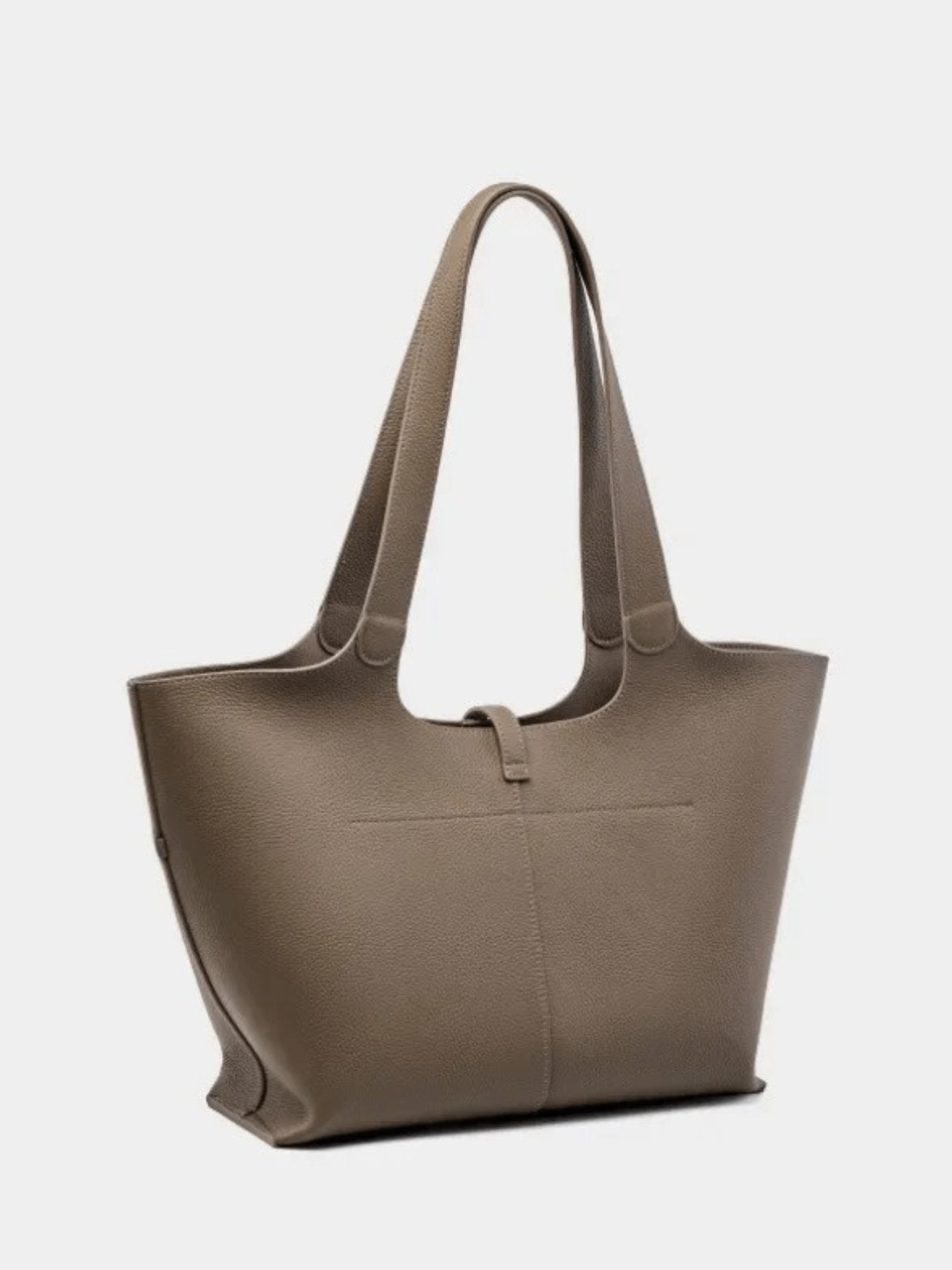 Sac à main spacieux en cuir nuage