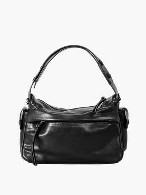 Détail fermeture sac cuir océan