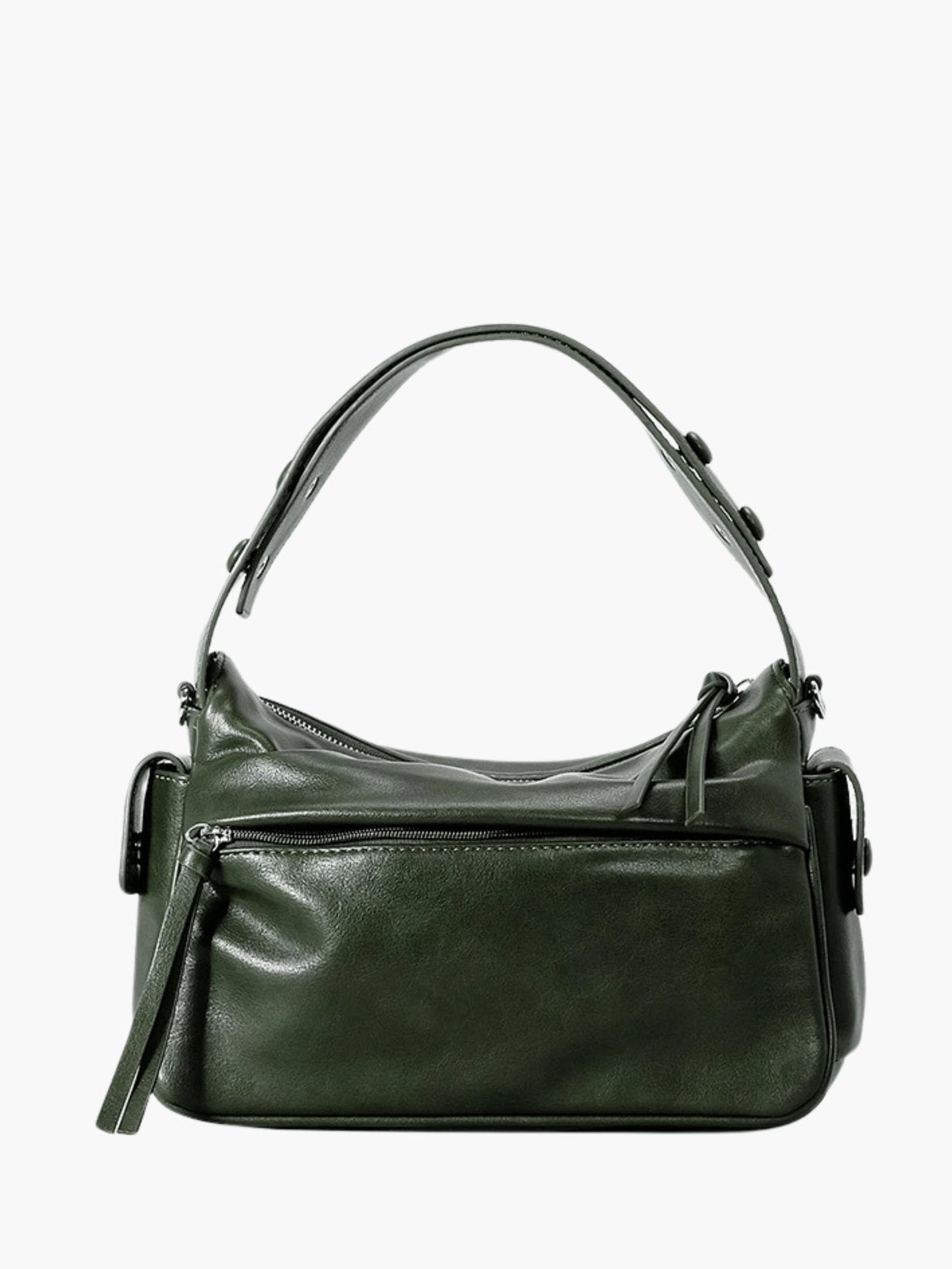 Sac main porté bandoulière rosée