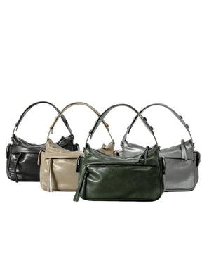 Sac cuir vue côté nuage