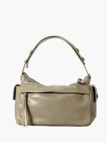 Sac cuir vue arrière crystal