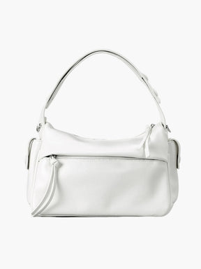 Sac cuir détail poches aurore