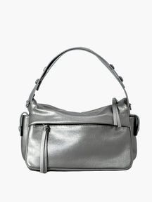 Vue complète sac cuir prisme