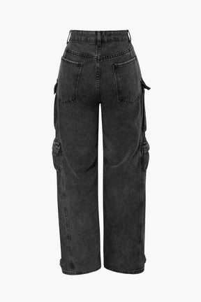 Jean cargo gris look complet océan