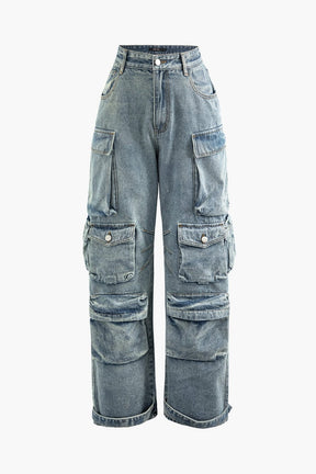 Jean cargo gris style urbain forêt