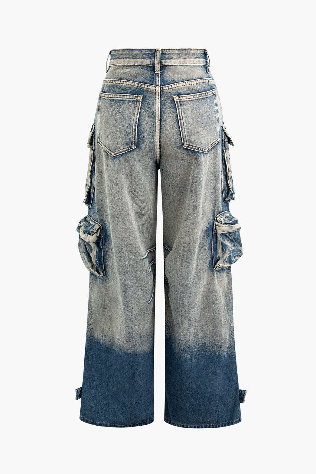Jean Cargo Oversize Multi-Poches Style Streetwear