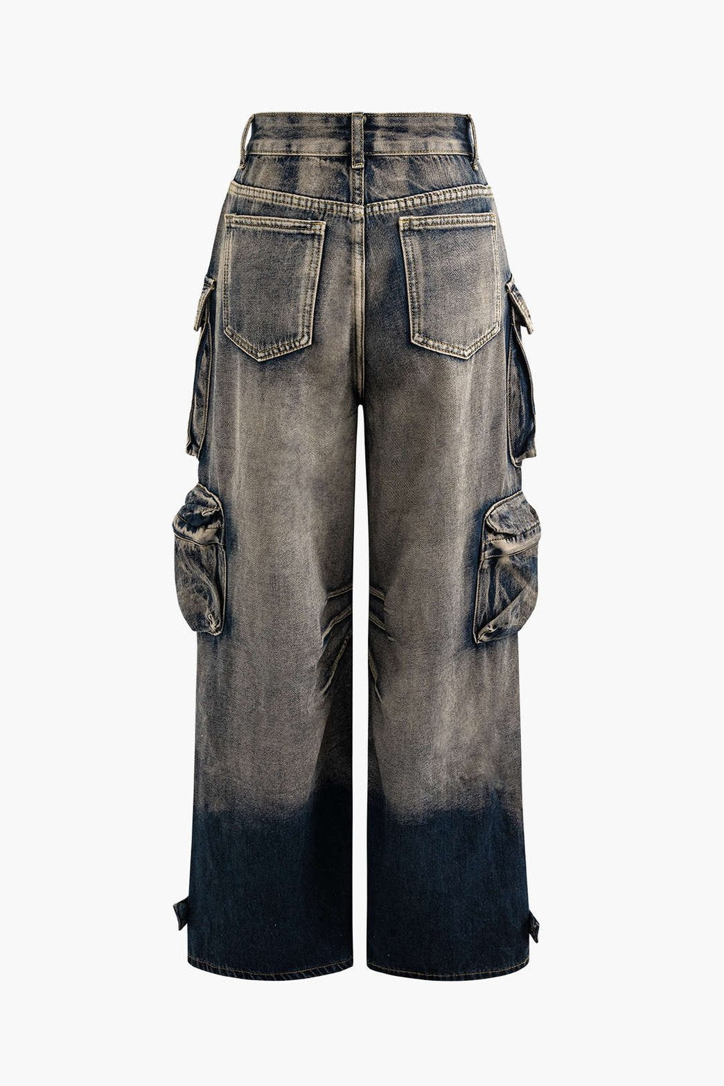 Jean Cargo Oversize Multi-Poches Style Streetwear