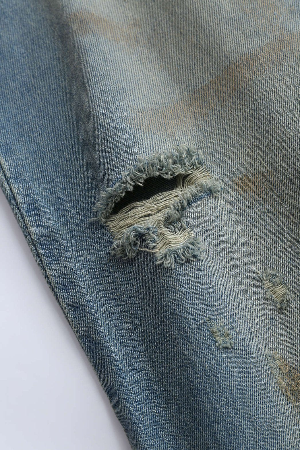 Jean large denim détail boutons - Étoile