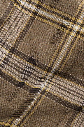 Détail de la ceinture jupe patchwork nuage