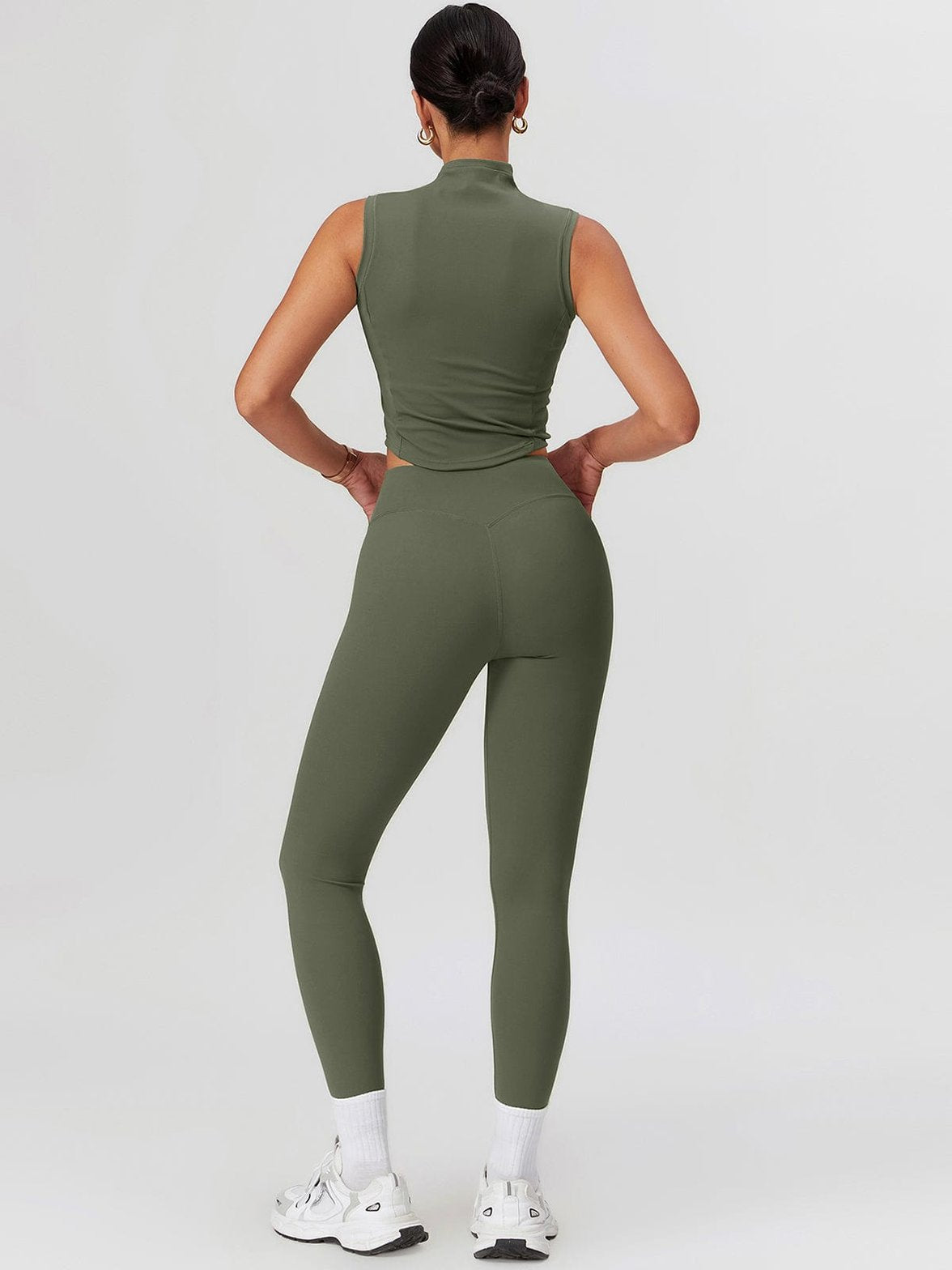 Legging sport stretch fitness cristal