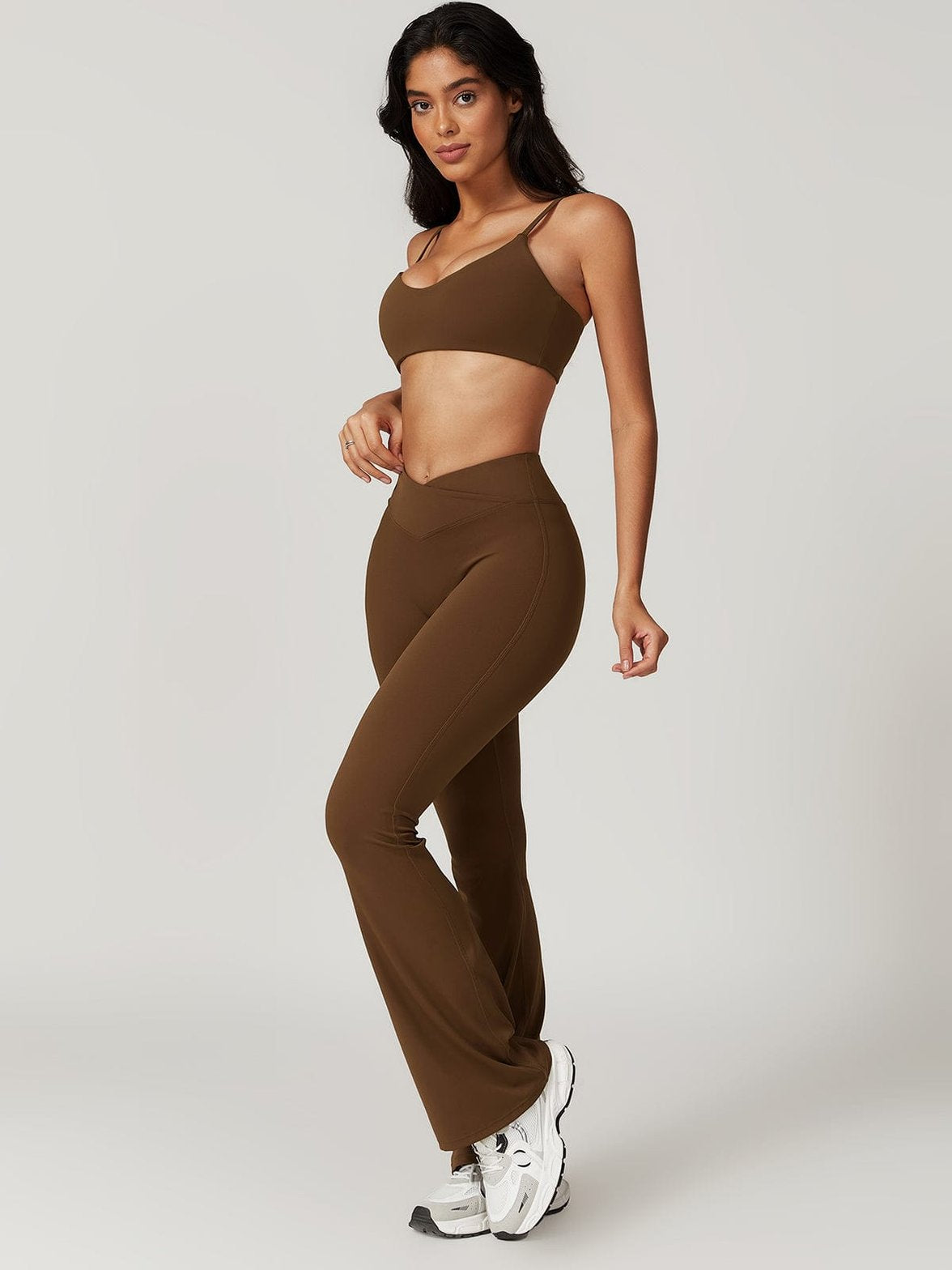 Legging fitness coupe ajustée nature