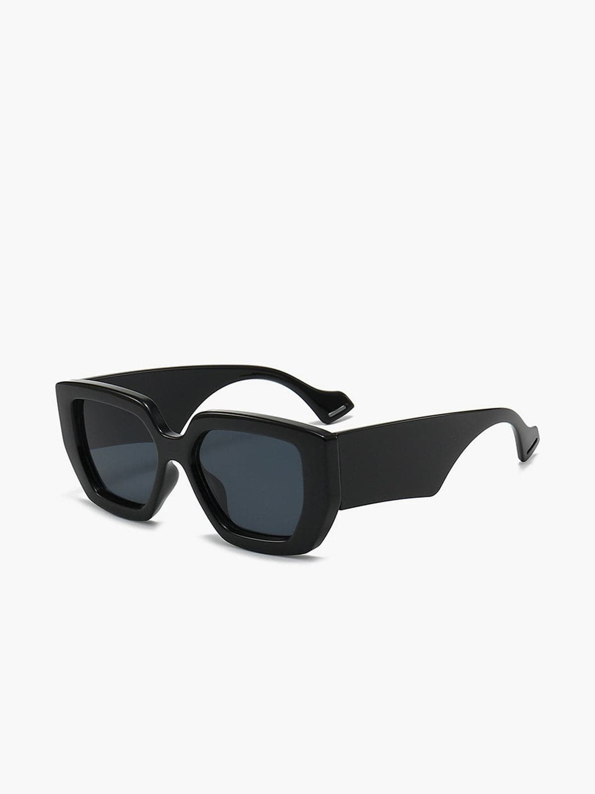 Lunettes de soleil marbrées ambiance olive