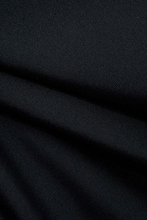Maillot de bain noir style corset océan