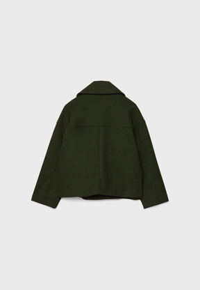 Manteau luxueux détails lune