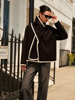 Vue détaillée de la coupe du manteau - Tendance