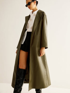 Détail manche manteau vague