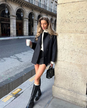 Détail tissu manteau qualité