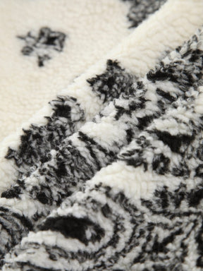 Détail poches manteau polaire confortable