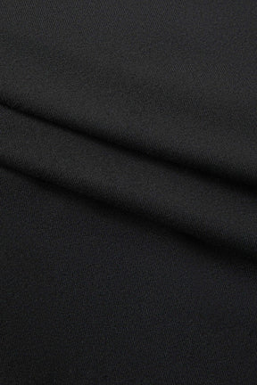 Mini robe noire dos ouvert soleil
