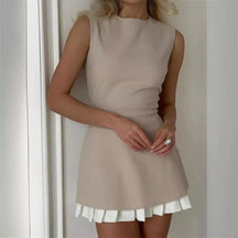 Mini robe élégante vue d'ensemble légèreté