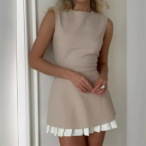 Mini robe élégante vue d'ensemble légèreté