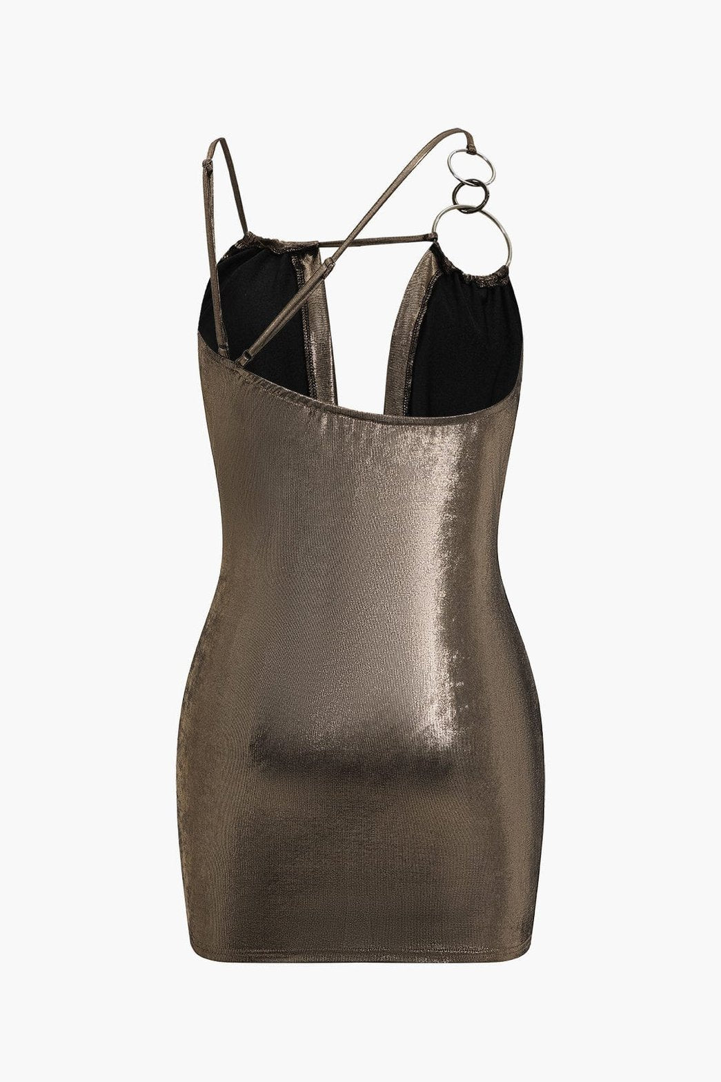 Robe courte pailletée dos nu soleil