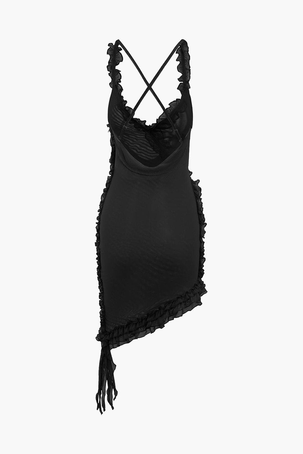 Détail matière robe moulante unique