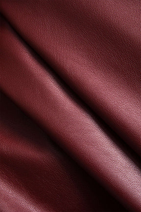 Robe moulante plissée en simili cuir vue de dos chic