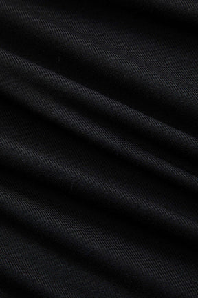 Robe rayée patchwork détail tissu lune