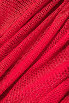 Robe courte rouge élégante - Chic