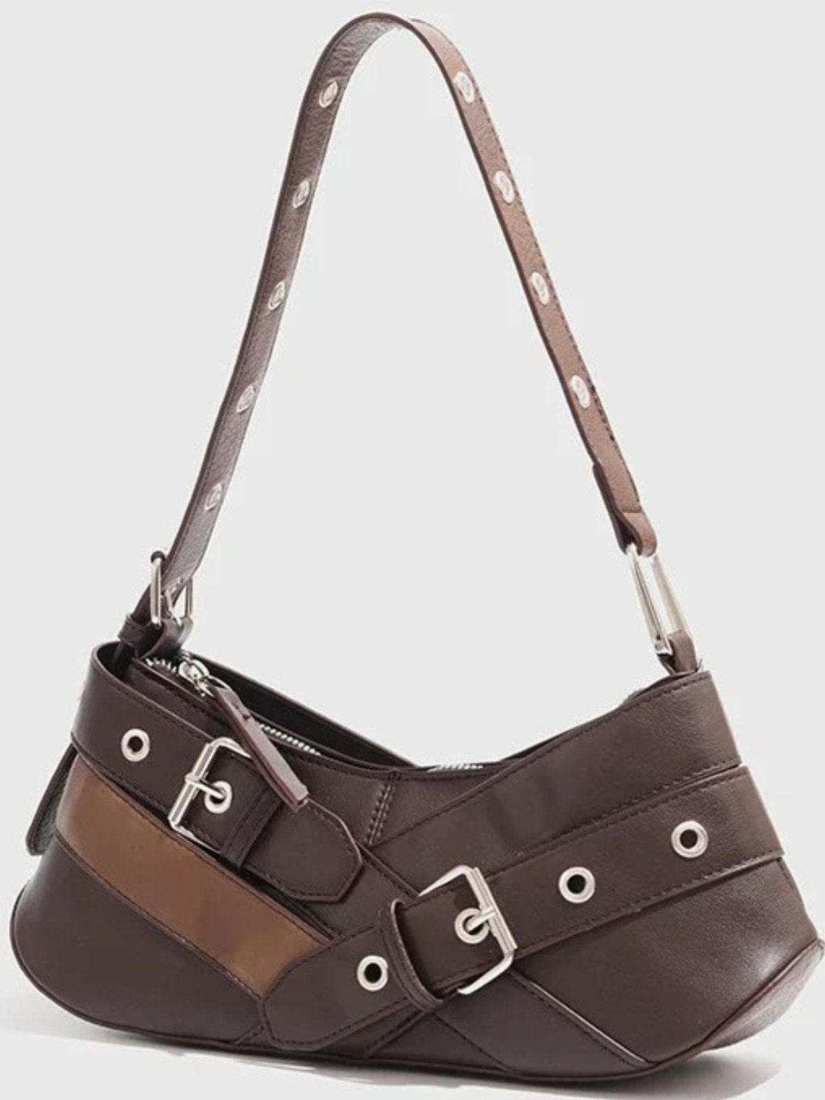Sac bandoulière noir vue intérieure radieux