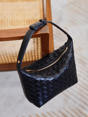 Mini sac Lunar bordeaux vue dessus perle