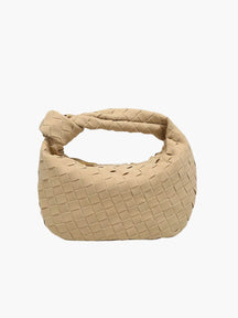 Mini sac tressé vue de côté nuage