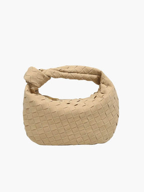 Mini sac tressé vue de côté nuage
