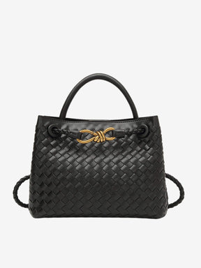 Mini sac tressé vue intérieure paisible