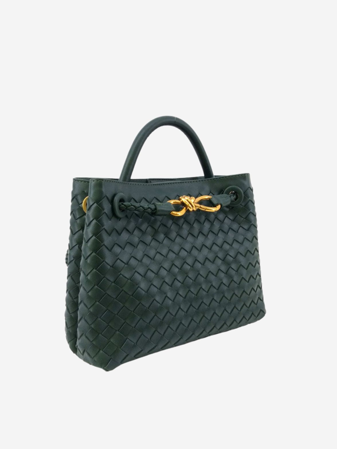 Mini sac tressé porté épaule léger