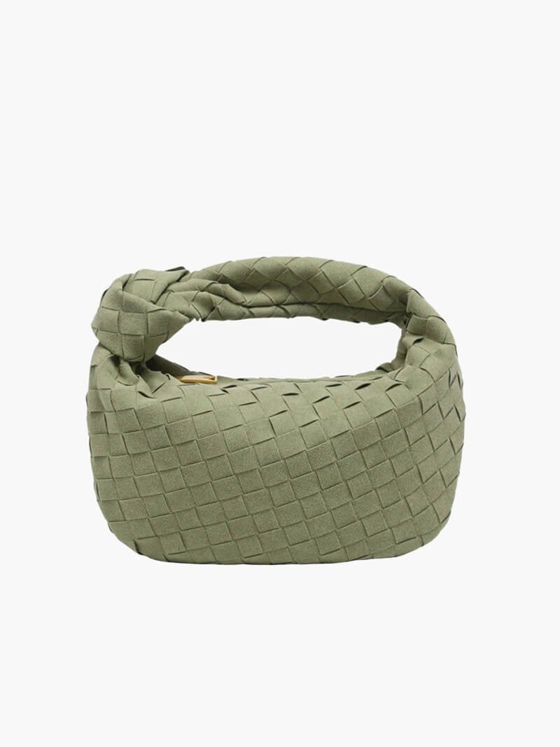 Mini sac tressé porté épaule brise