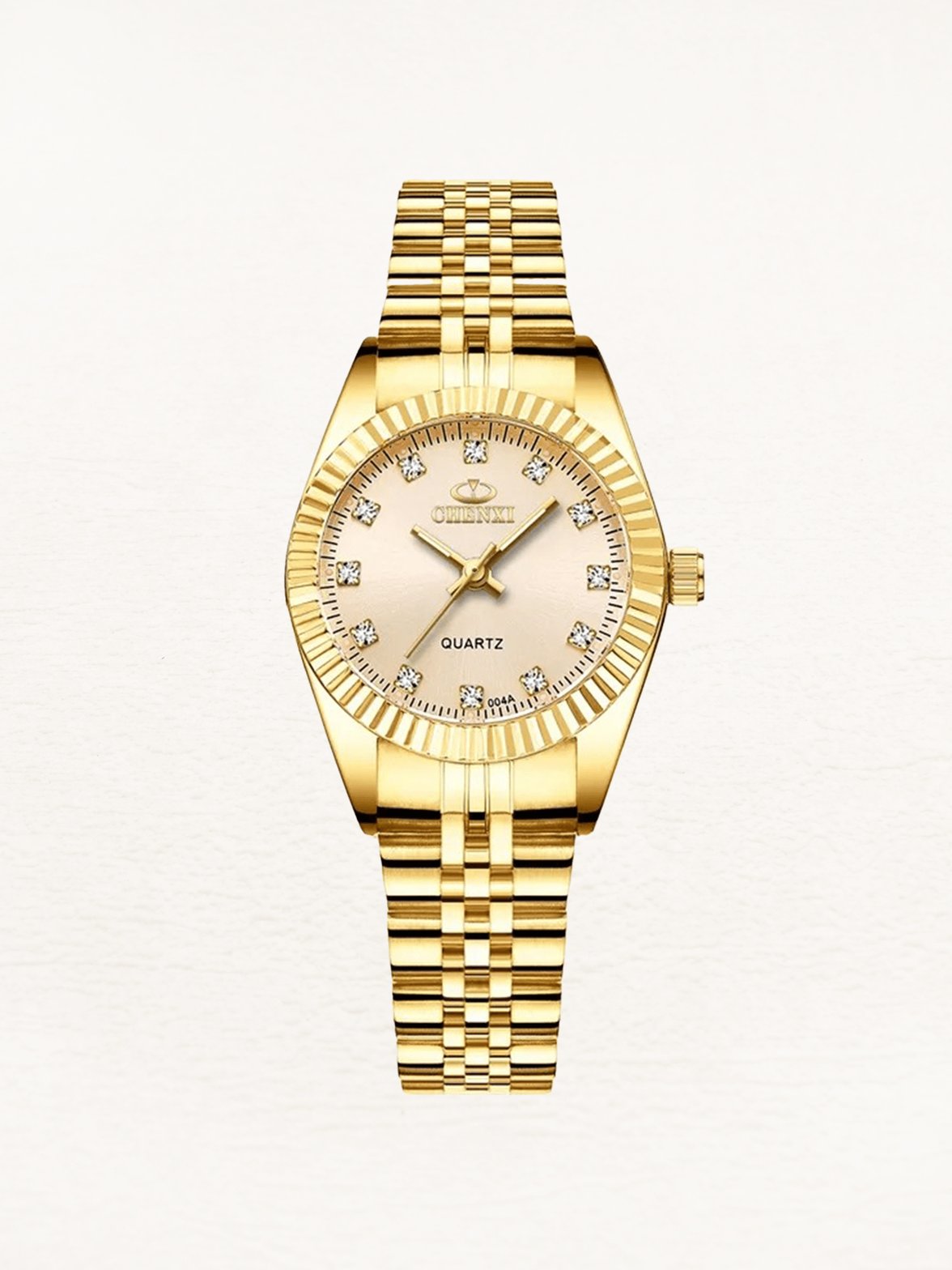 Montre femme dorée miniature élégante zéphyr