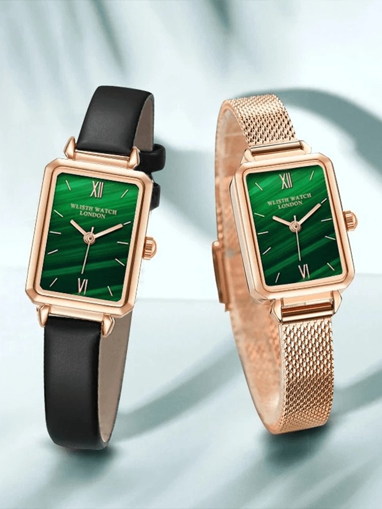 Montre femme élégante or rose bracelet maille milanaise sublime
