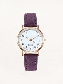 Montre Valeria or rose vue panoramique saphir