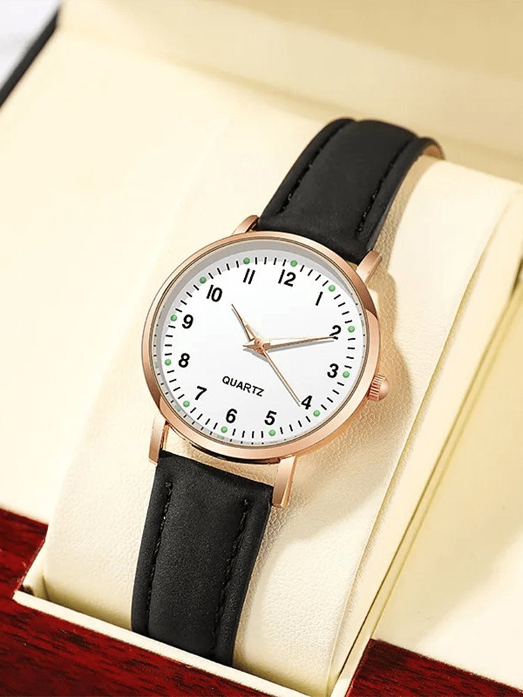 Montre feminine or rose luxueuse cristal