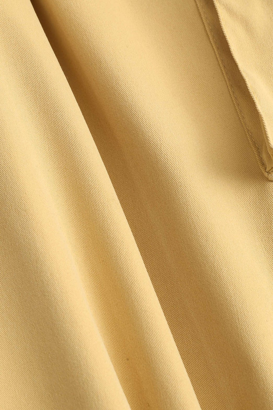 Pantalon cargo beige large vue arrière nuage