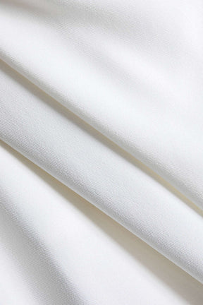 Pantalon cargo blanc style décontracté vent