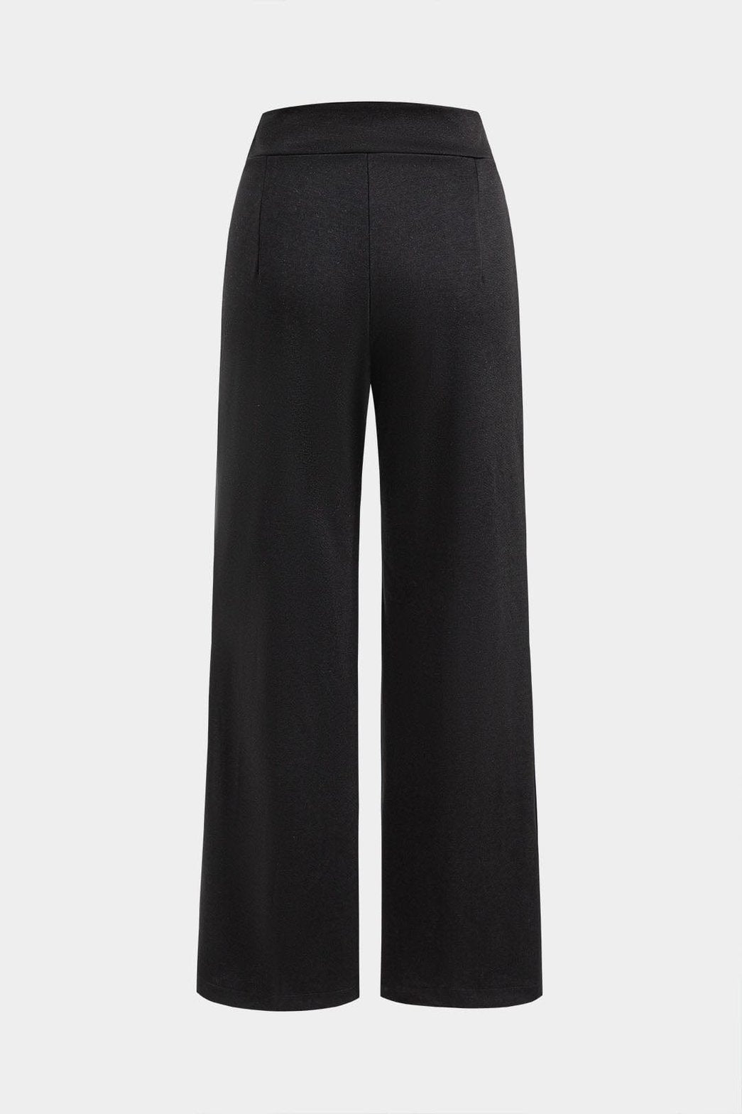 Pantalon droit métallisé vue de dos lune