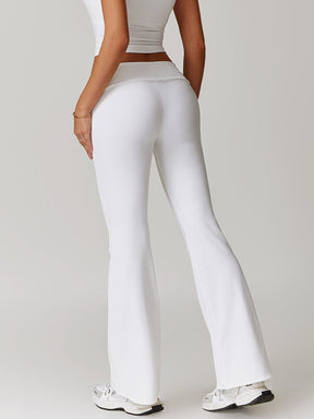 Pantalon sport blanc élégant nuage